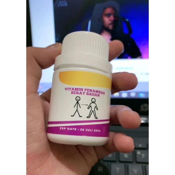 VITAMIN PENGGEMUK BADAN ORIGINAL / OBAT PENGGEMUK AMPUH