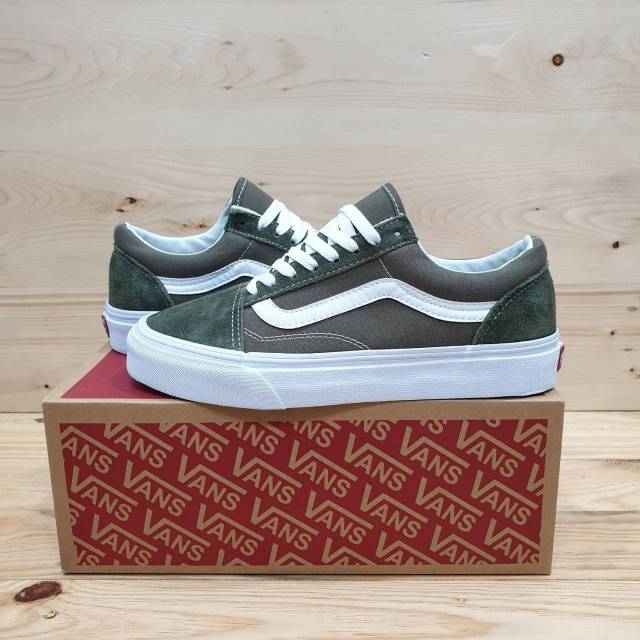 Vans oldskool Mono Trainer Olive