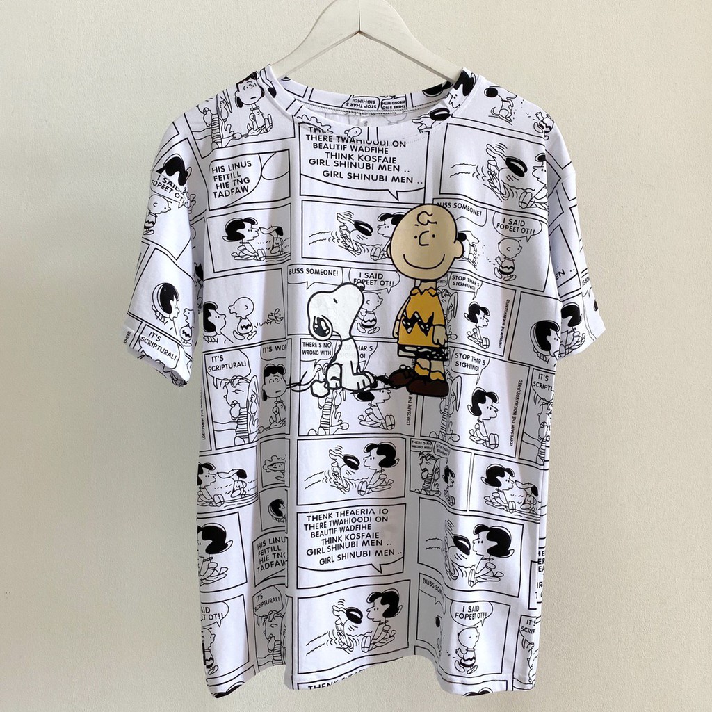  KAOS  WANITA  IMPORT  ATASAN WANITA  IMPORT  BAJU WANITA  SNOOPY 