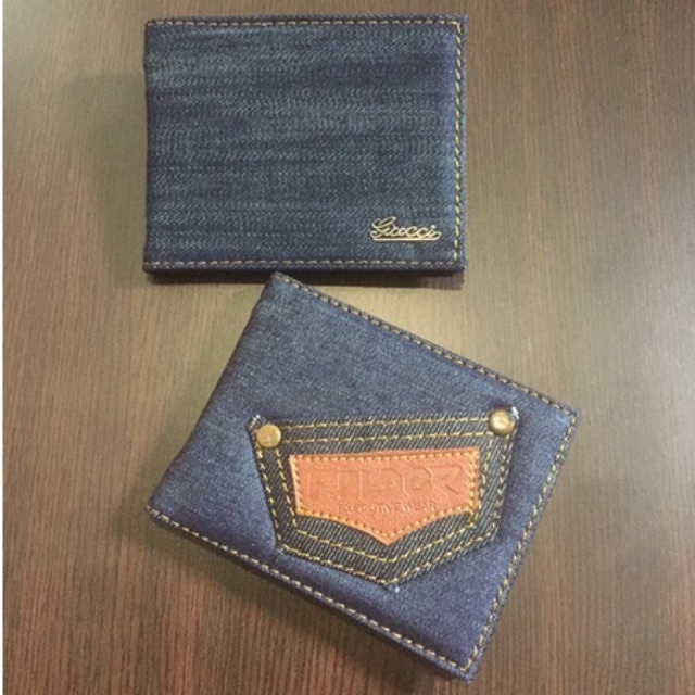 [anton hilmanto] DOMPET DENIM LIPAT DUA11 atau bahan levis dengan logo besi #dompet #dompetpria #dompetcowok #dompetanak #dompetremaja #dompetmurah #starseller #dompetlipat