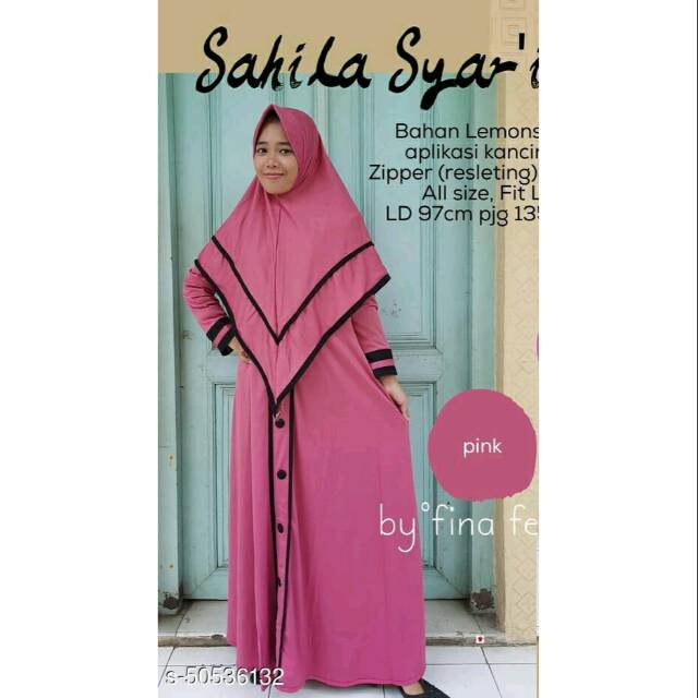 Gamis sahila syari