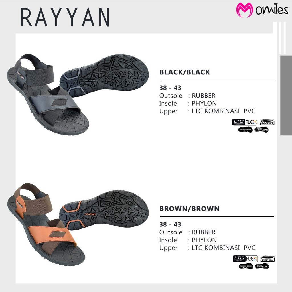 SANDAL OMILES Pria RAYYAN