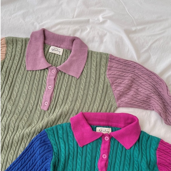 Colorblock Knitwear