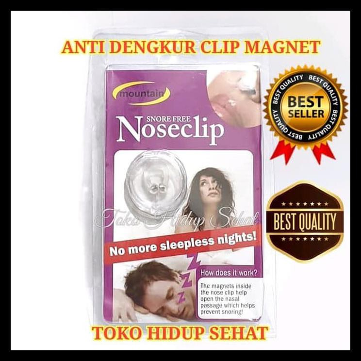 ALAT ANTI DENGKUR NOSE CLIP ANTI NGOROK AMPUH