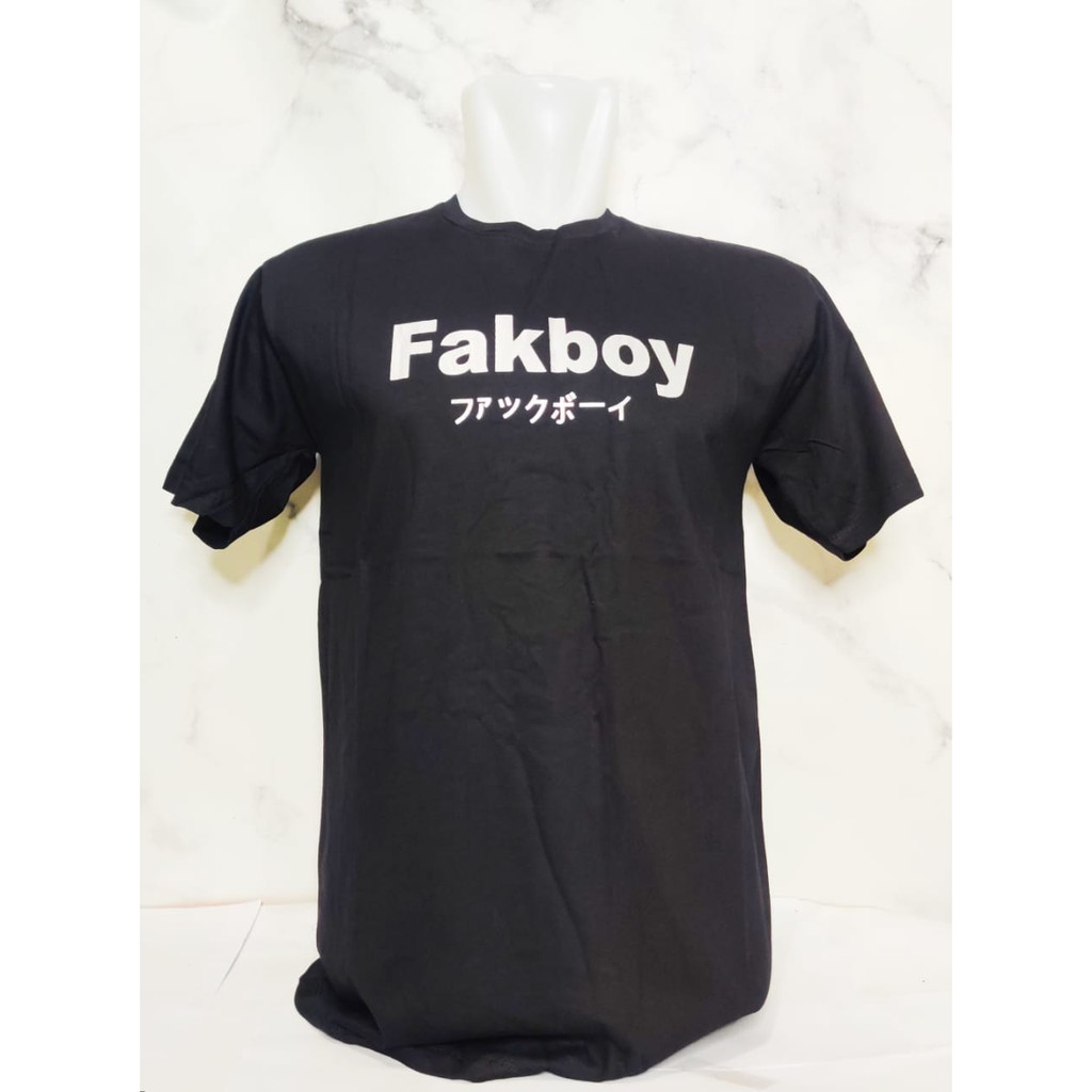 Kaos murah Kaos distro murah baju  distro pria t-shirt murah combed30s fak boy