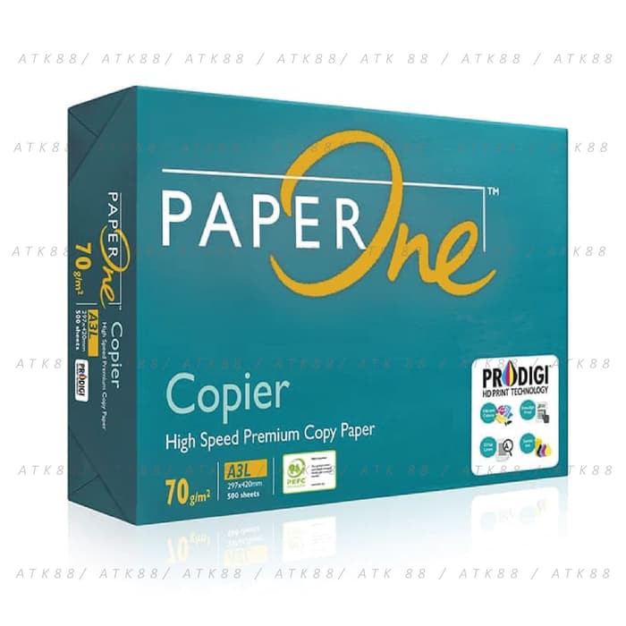 

Jual Kertas Paper One A3 70 gram/Kertas Fotokopi/Kertas Print terbaik