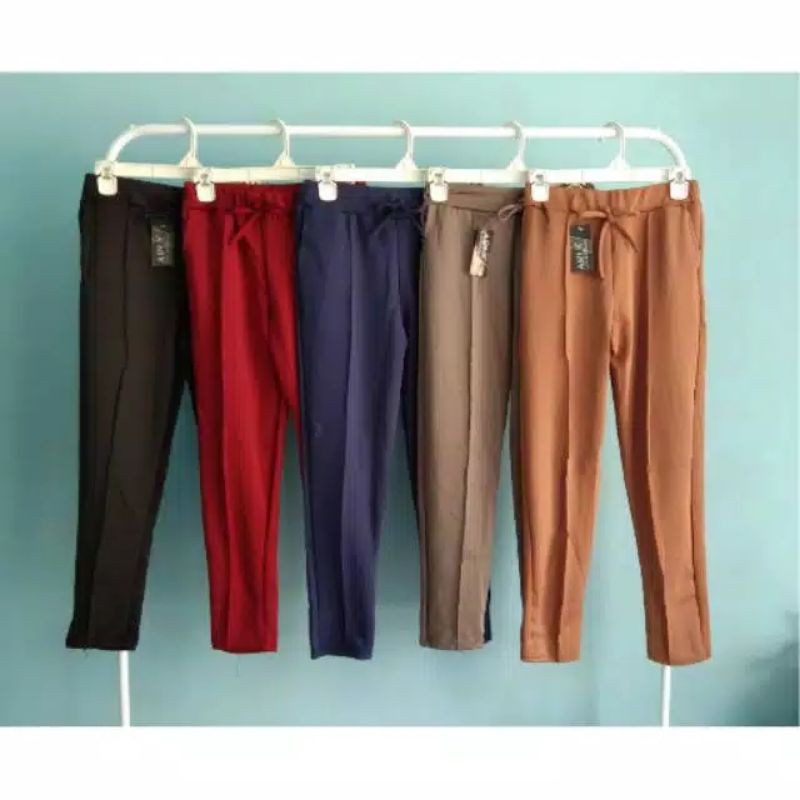 Emte Celana Doty Basic Pants Crep Size Jumbo