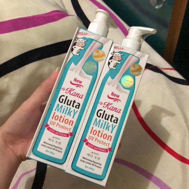 PAKET 2 BOTOL MYKANA GLUTA MILKY LOTION
