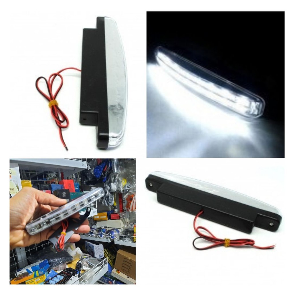 Lampu Kabut Mobil Fog Light Daytime LED 6000K 12V LDN 1 Pcs 111123