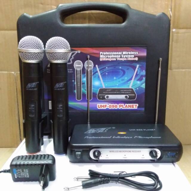MIC WIRELESS PEWIE UHF 898 PLANET PROFESIONAL