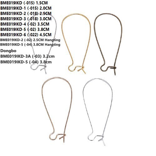 Kait Anting Gesper Model D Uk 3.2-4.5cm, Harga/100pc