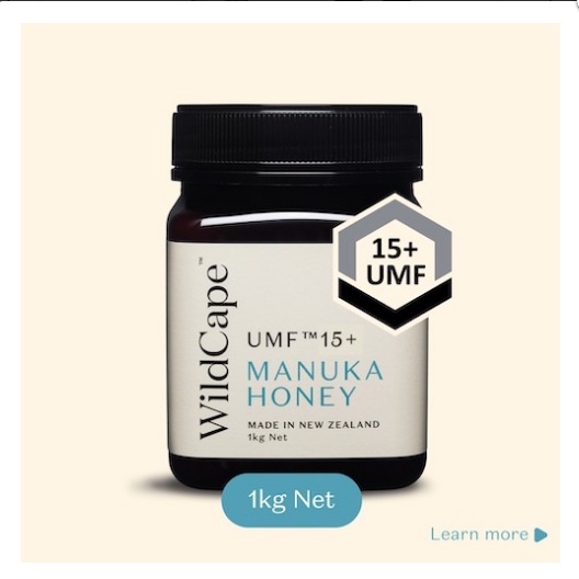 

wildcape manuka honey umf 15 + 1kg