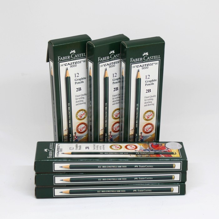 

Buruan Pensil Faber Castell 2B 9000 Isi 12 Terbatas