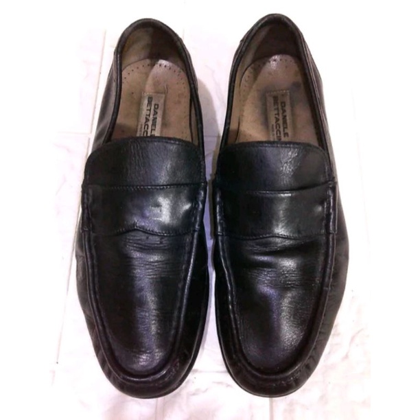 Sepatu Kulit Second Branded Daniele Bettaccini Original Made In Italy
