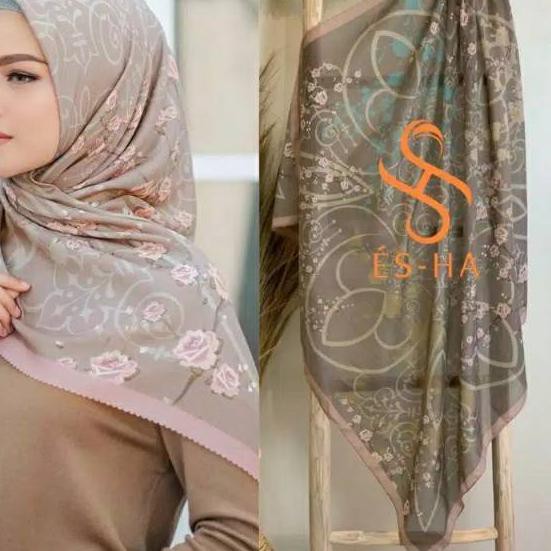 Dijamin Bagus HIJAB SEGI EMPAT ORIGINAL ES-HA ,,,