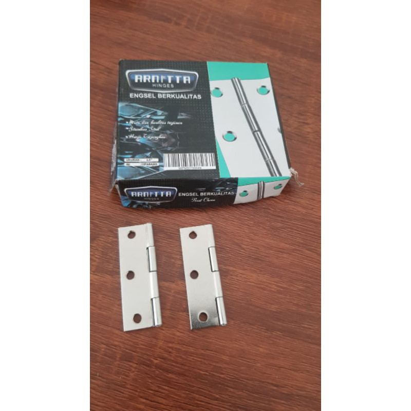 Engsel tipis stanless Arnetta 2.5" (70 ls)