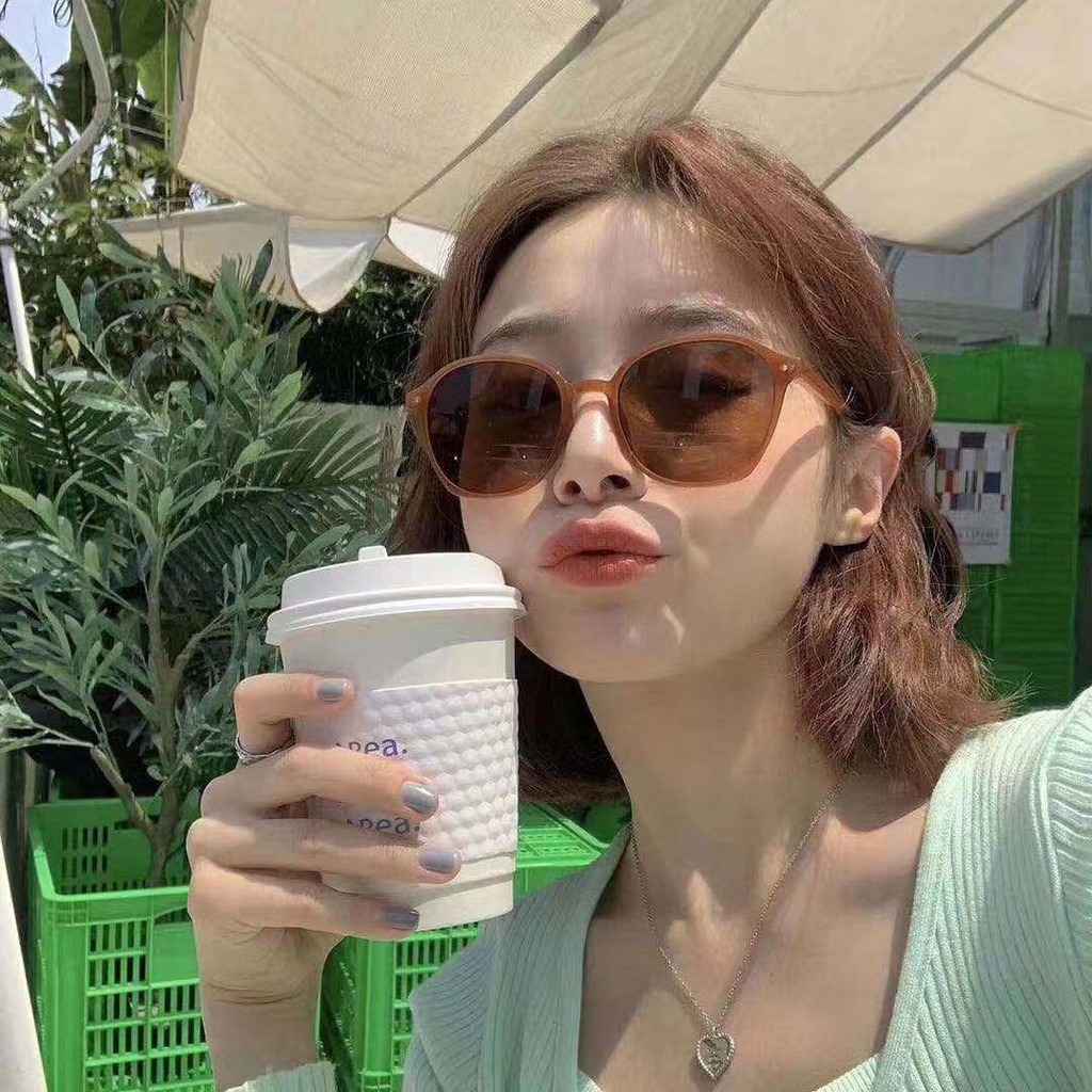 T&amp;Y Kacamata Wanita Hitam Korea Fashion Retro 6502 Kaca Mata Ulzzang Vintage Sunglasses Pantai Korean Impor Murah