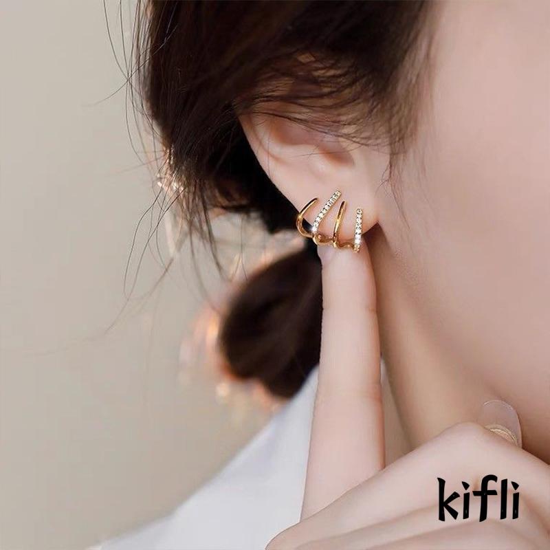 Anting Hoop Menjuntai Bahan S925 Silver Gaya Retro Untuk Aksesoris Perhiasan Wanita