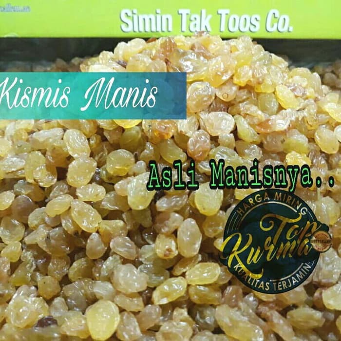 

Kismis Manis Mutiara 1kg