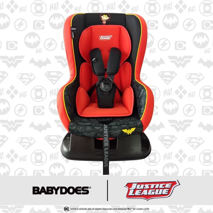 Carseat Babydoes Justice League / Kursi Mobil Bayi