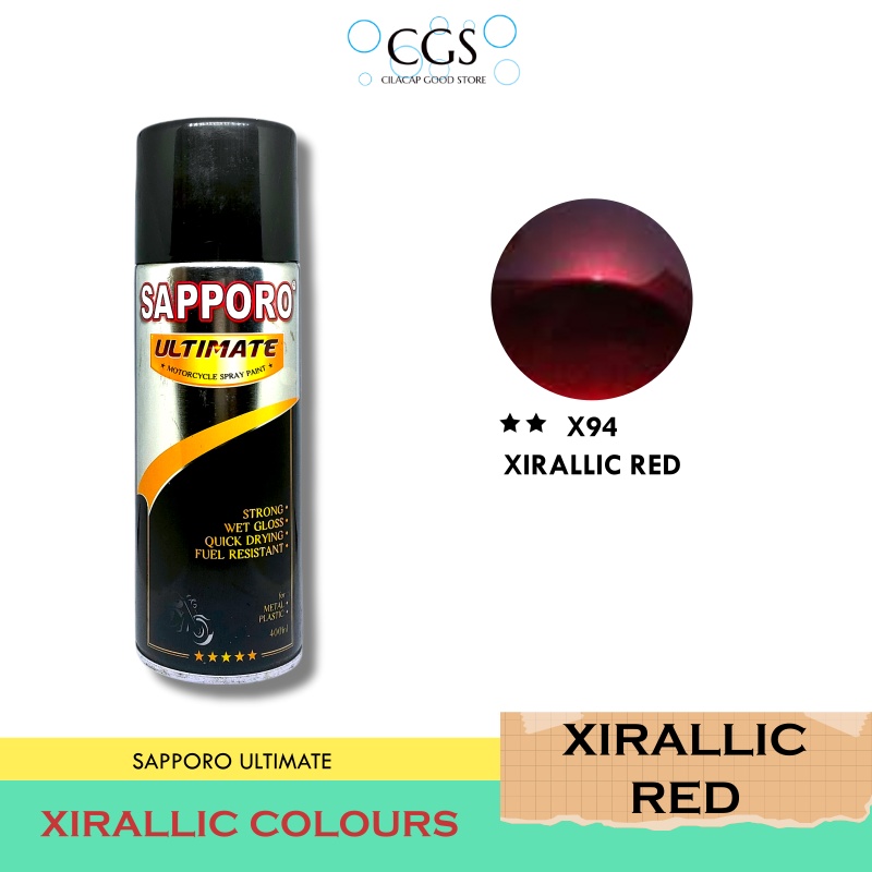 SAPPORO XIRALLIC RED X94 - sapporo x94 - sapporo ultimate xirallic - pilok sapporo xirallic - pylox 