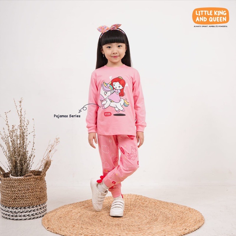 Piyama Anak Pajamas Negeri Dongeng Little King Queen