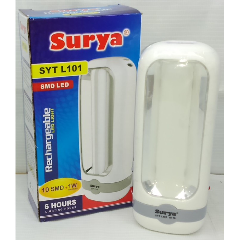 PROMO SURYA LAMPU EMERGENCY LED+SENTER CAS SRY L101 SMD LED FC PROMO