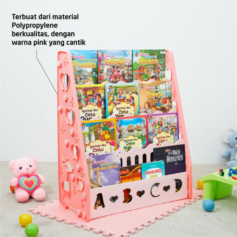 

technoplast rak buku bacaan anak