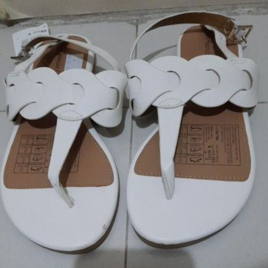 Promo 12.12 American Eagle Ladies Shoes S 36.5 Insole 23.5cm Ori No Second Sandal Flat Wanita (100% 