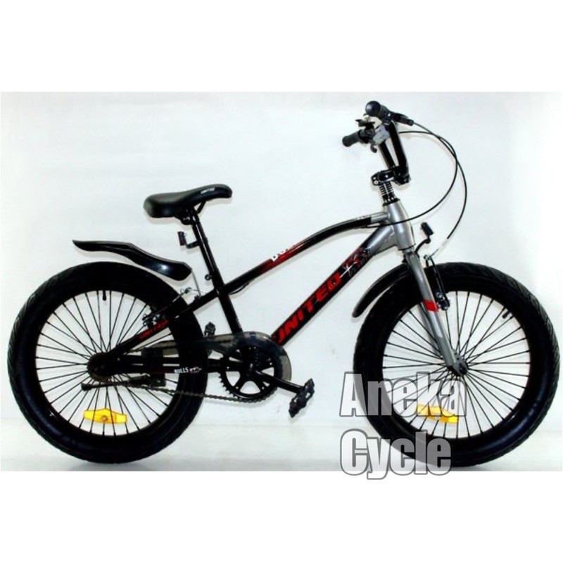 Sepeda Anak Dewasa BMX United Bulls 20 Ban Jumbo 3.0