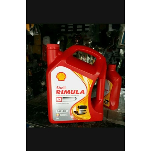Oli mesin diesel shell R2 5 Liter