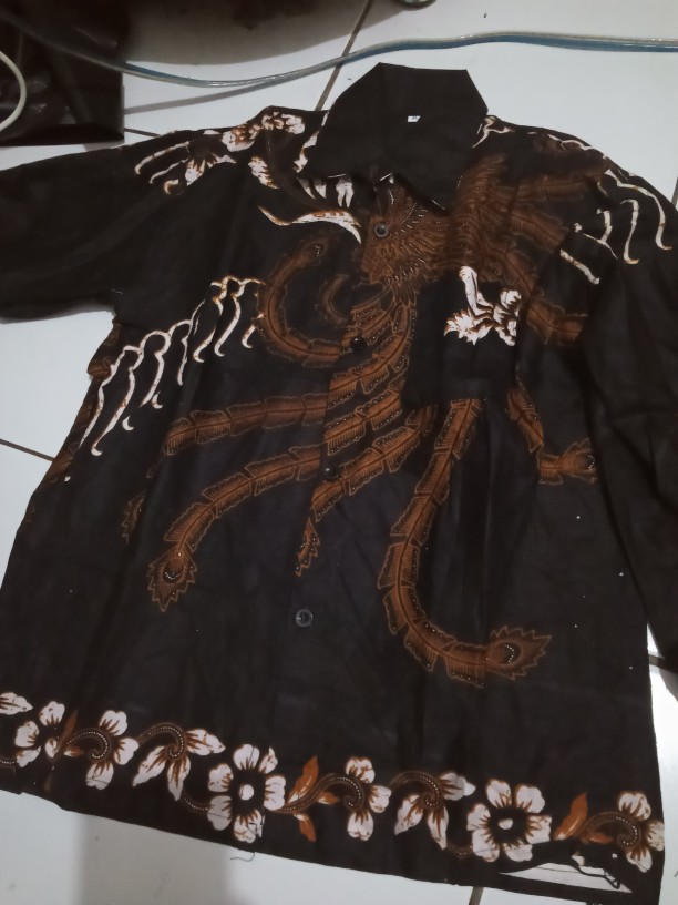 Baju Batik Couple Ayah Anak Phoenix Original Terbaru
