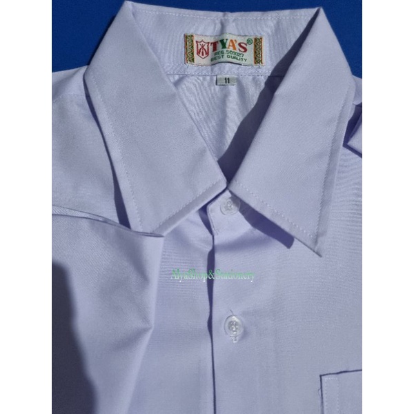 Seragam Sekolah Merek TYA'S Baju Kemeja Putih PANJANG | Tyas