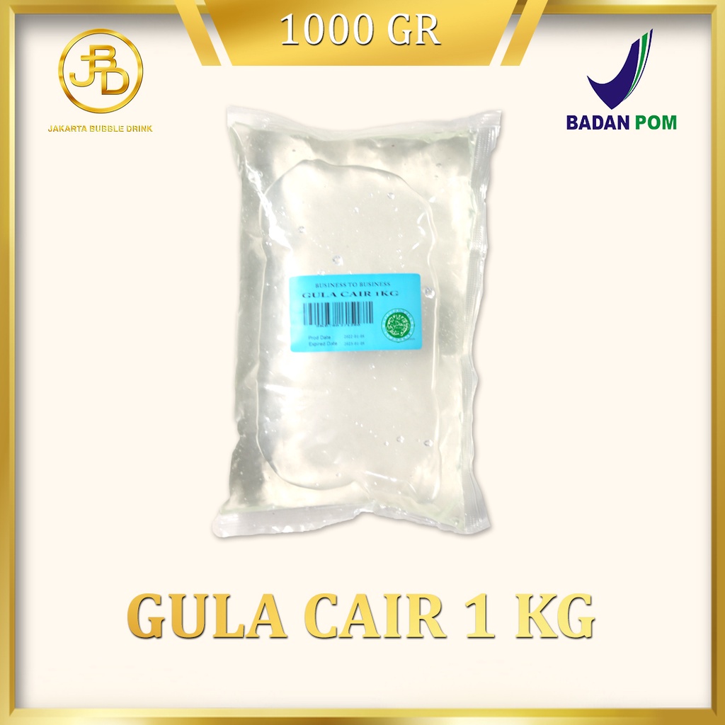 

Gula Cair Kemasan 1 Kg jbd