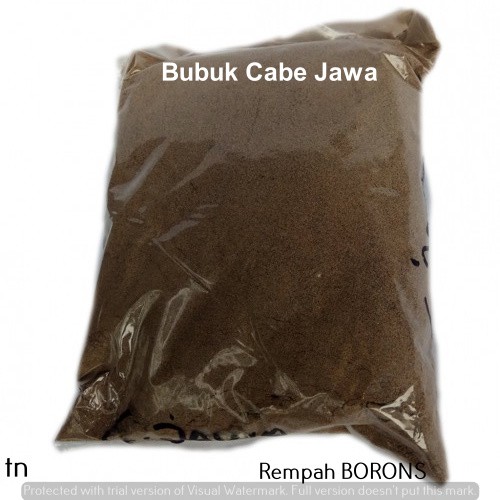 

Bubuk Cabe Jawa 250 gr, 500 gr, 1 kg