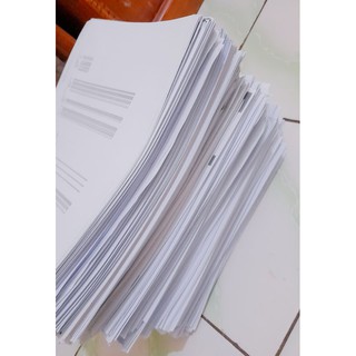 (COD) Kertas HVS Bekas Berkualitas Ukuran A4 / F4 | Shopee Indonesia