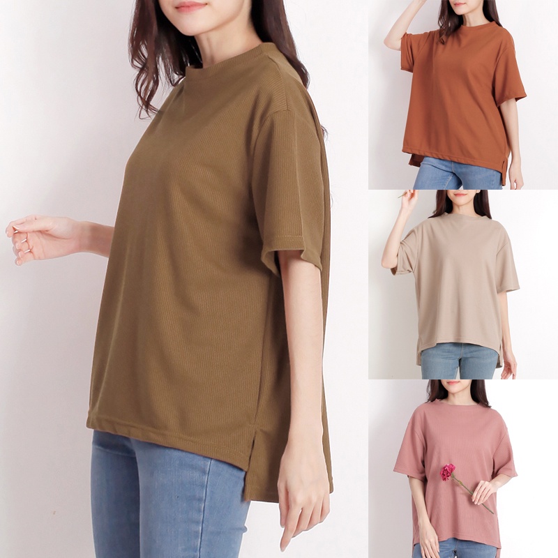 arenabelanja - Atasan Wanita Polos Oversize / Casual Tops