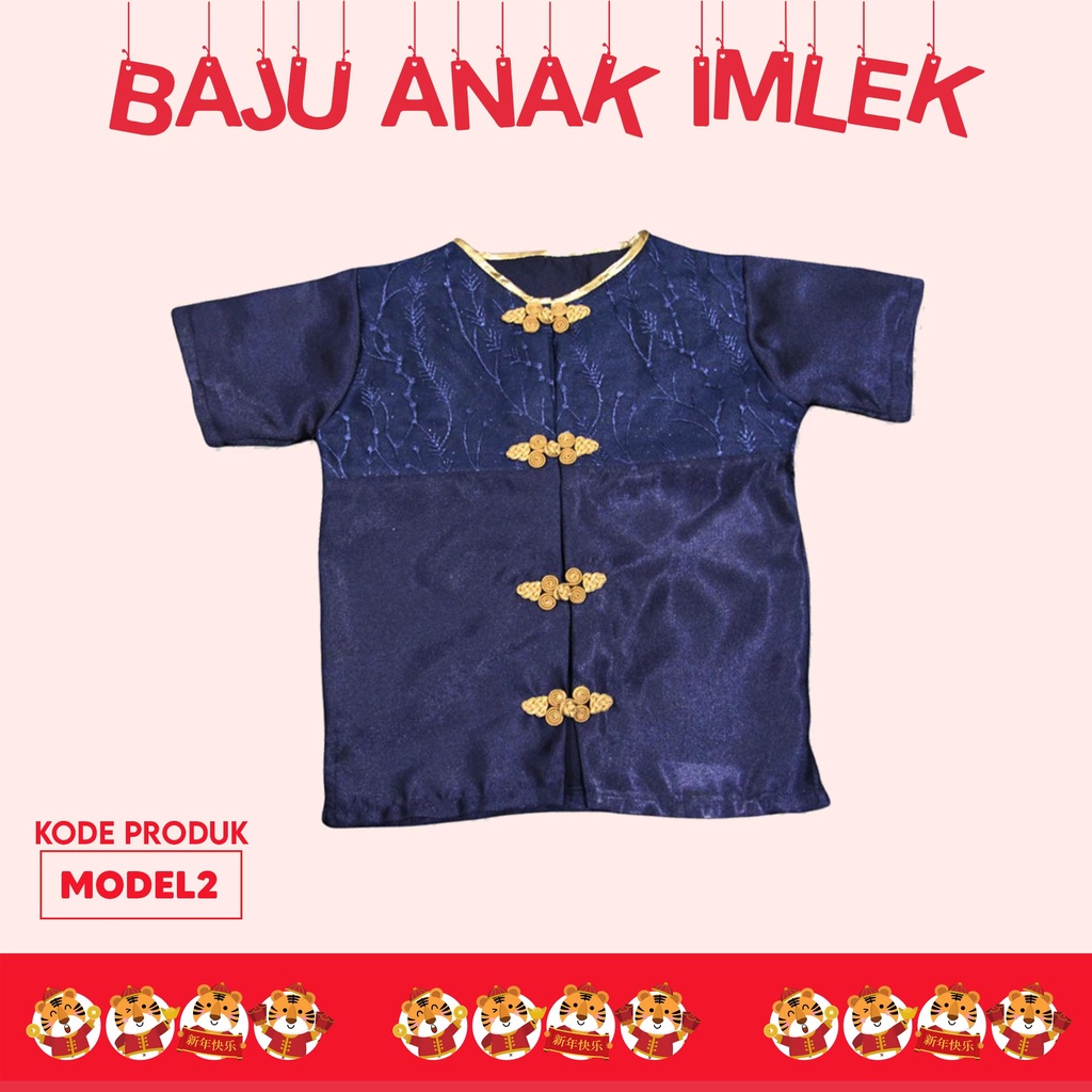 [KEMEJA ANAK] Baju anak imlek sincia tahun baru cina