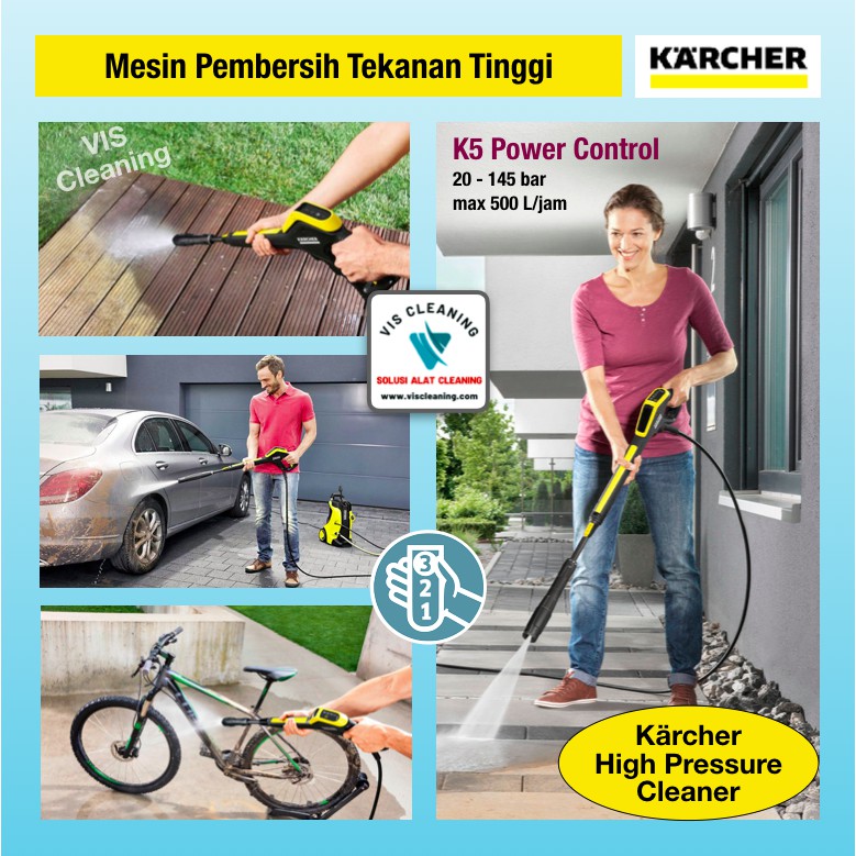 High Pressure Cleaner KARCHER K 5 Power Control (145 Bar)