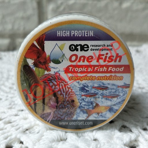 ONE FISH TROPICAL Makanan Ikan Hias Kecil Discus Guppy Cupang Manfish