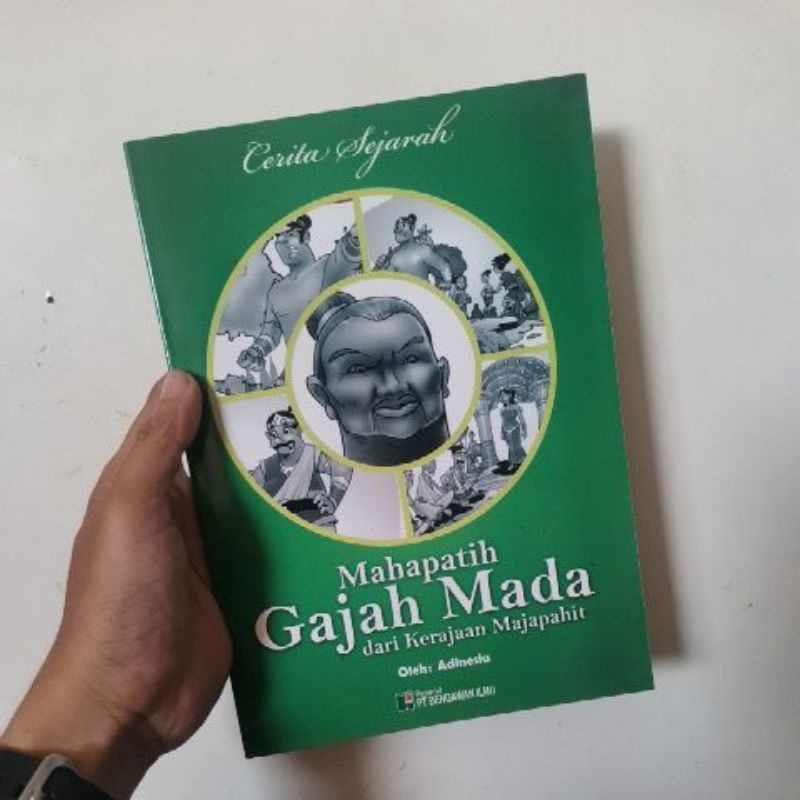 

Buku Cerita sejarah Mahapatih Gajah mada dari kerajaan majapahit