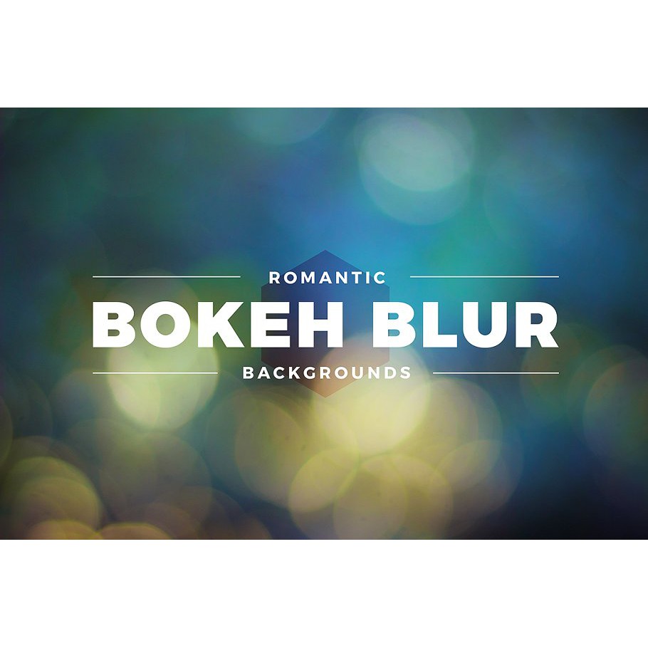 Romantic Bokeh Blur Backgrounds Pack - JPEG Ultra HD