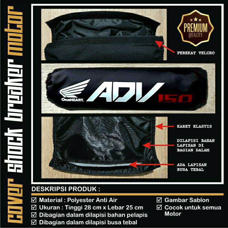 Sarung shockbrekaer ADV 150  panjang 35 cm