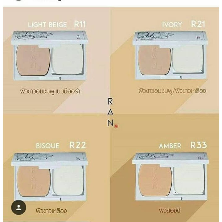 Compact powder yg wateproof Ran cosmetic  Diskon