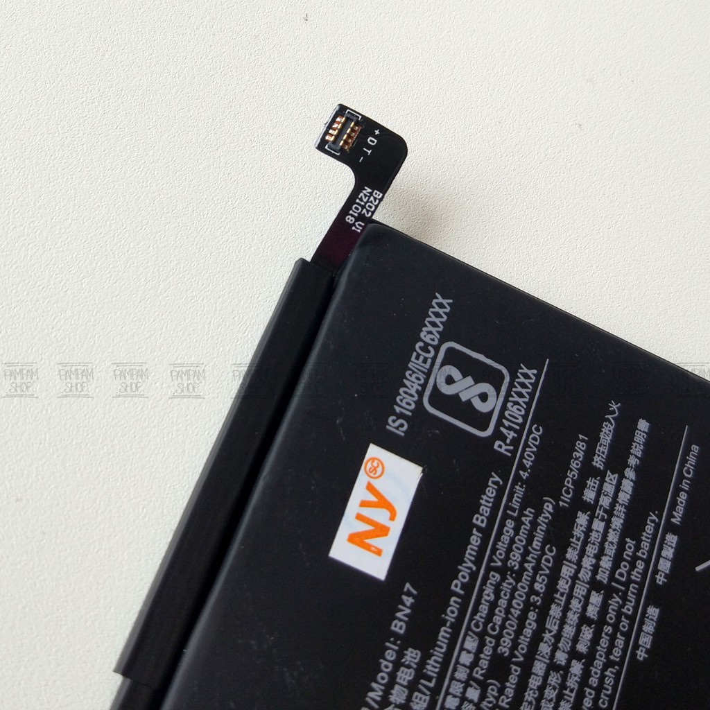 Baterai XiaoMi BN47 Mi A2 Lite Redmi 6 Pro Batre Xiao Batrai Battery BN 47