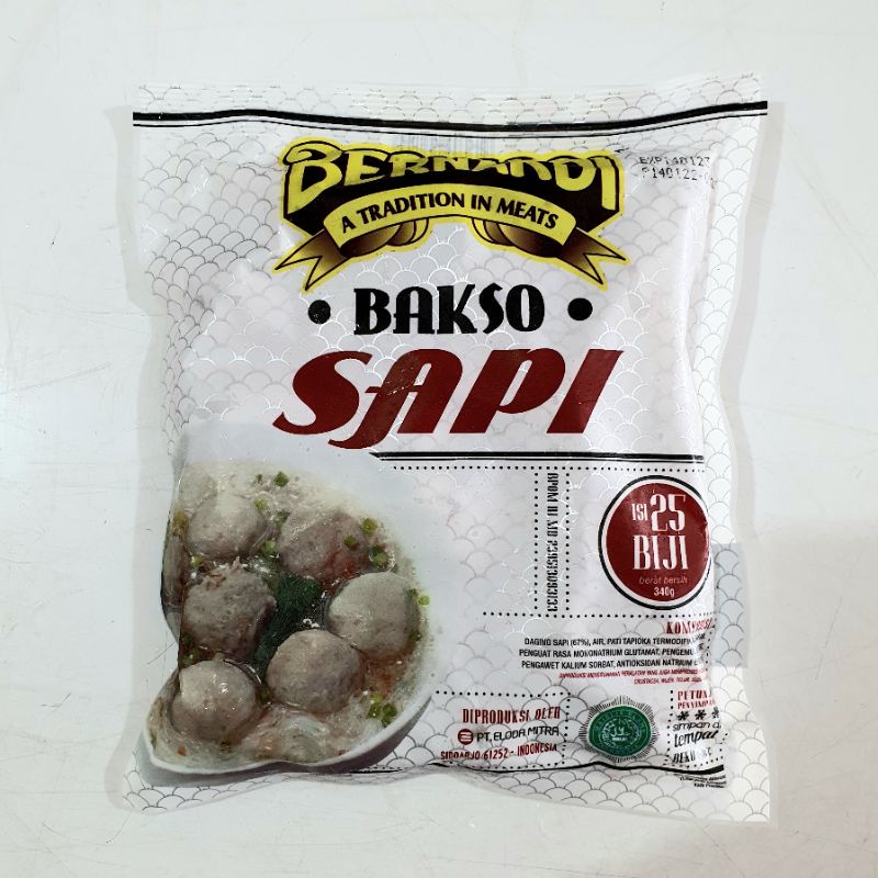 Bernardi Bakso Sapi 340g