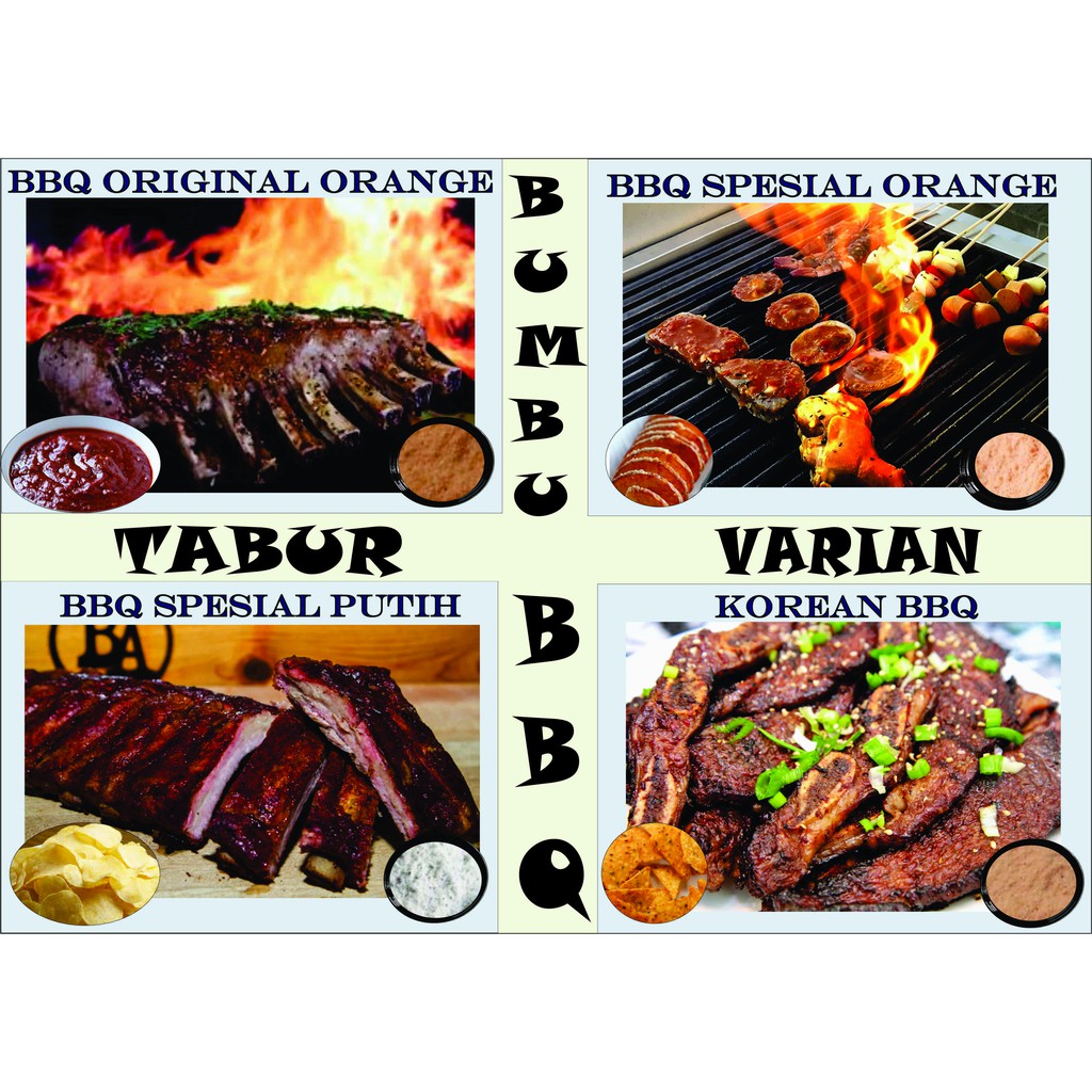 

BUBUK TABUR BARBEQUE TERBAIK BBQ ORIGINAL ORANGE SPESIAL KOREAN MSG GURIH REKOMENDASI MURAH ENAK