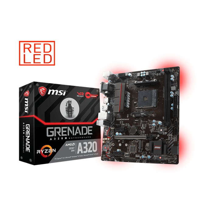 "MSI A320M GRENADE socket AM4"
