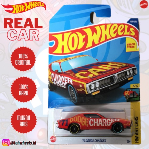Hotwheels Hot Wheels ‘71 Dodge Charger – Red