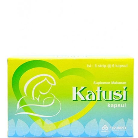 KATUSI BOX ISI 30 TABLET ASI BOOSTER PELANCAR ASI ekstrak daun katuk serupa lactamor asiful lancar a